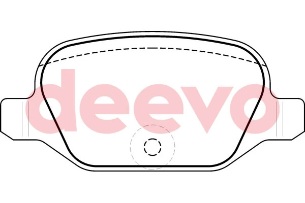 DEEVO fékbetétkészlet, tárcsafék - BP51020 - TothCarparts