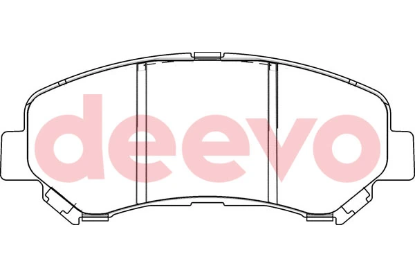 DEEVO fékbetétkészlet, tárcsafék - BP51040 - TothCarparts