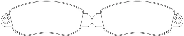 SB fékbetétkészlet, tárcsafék - BP51164 - TothCarparts