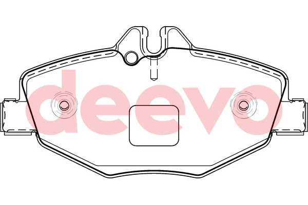 DEEVO fékbetétkészlet, tárcsafék - BP51440 - TothCarparts