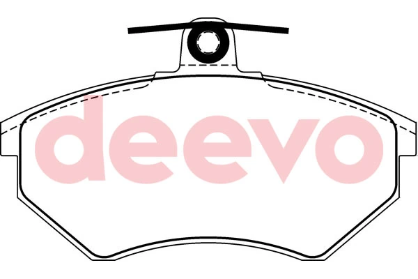 DEEVO fékbetétkészlet, tárcsafék - BP54120 - TothCarparts
