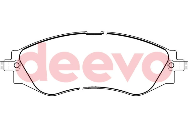 DEEVO fékbetétkészlet, tárcsafék - BP56240 - TothCarparts