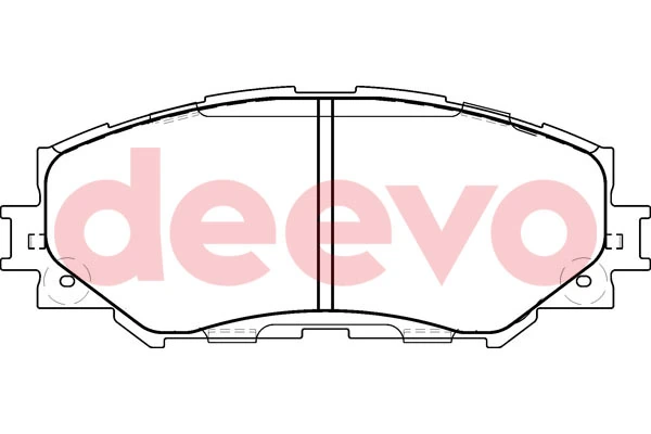 DEEVO fékbetétkészlet, tárcsafék - BP59940 - TothCarparts