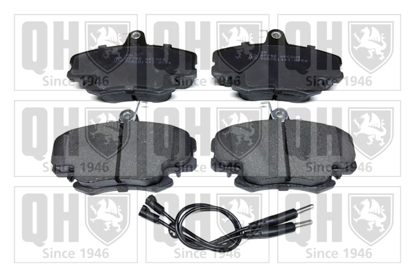 QUINTON HAZELL fékbetétkészlet, tárcsafék - BP750 - TothCarparts
