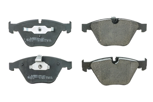 AISIN fékbetétkészlet, tárcsafék - BPBM-1021 - TothCarparts