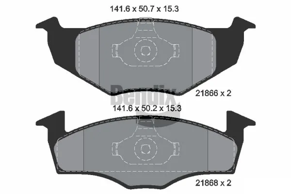 BENDIX Braking fékbetétkészlet, tárcsafék - BPD1131 - TothCarparts