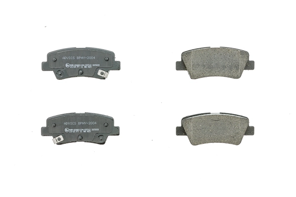 AISIN fékbetétkészlet, tárcsafék - BPHY-2004 - TothCarparts