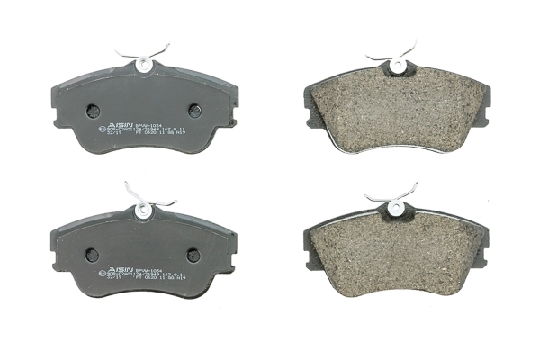AISIN fékbetétkészlet, tárcsafék - BPVW-1034 - TothCarparts