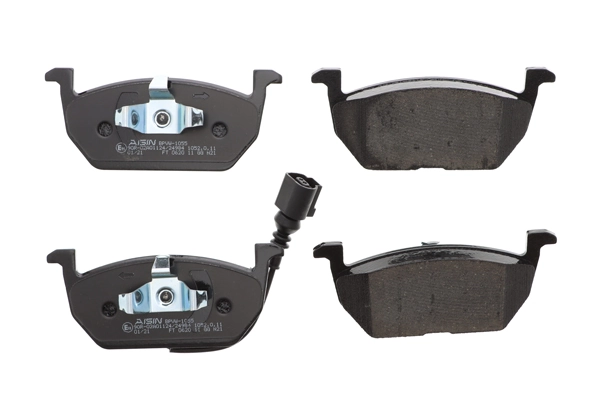 AISIN fékbetétkészlet, tárcsafék - BPVW-1055 - TothCarparts