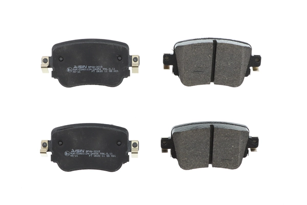 AISIN fékbetétkészlet, tárcsafék - BPVW-2018 - TothCarparts