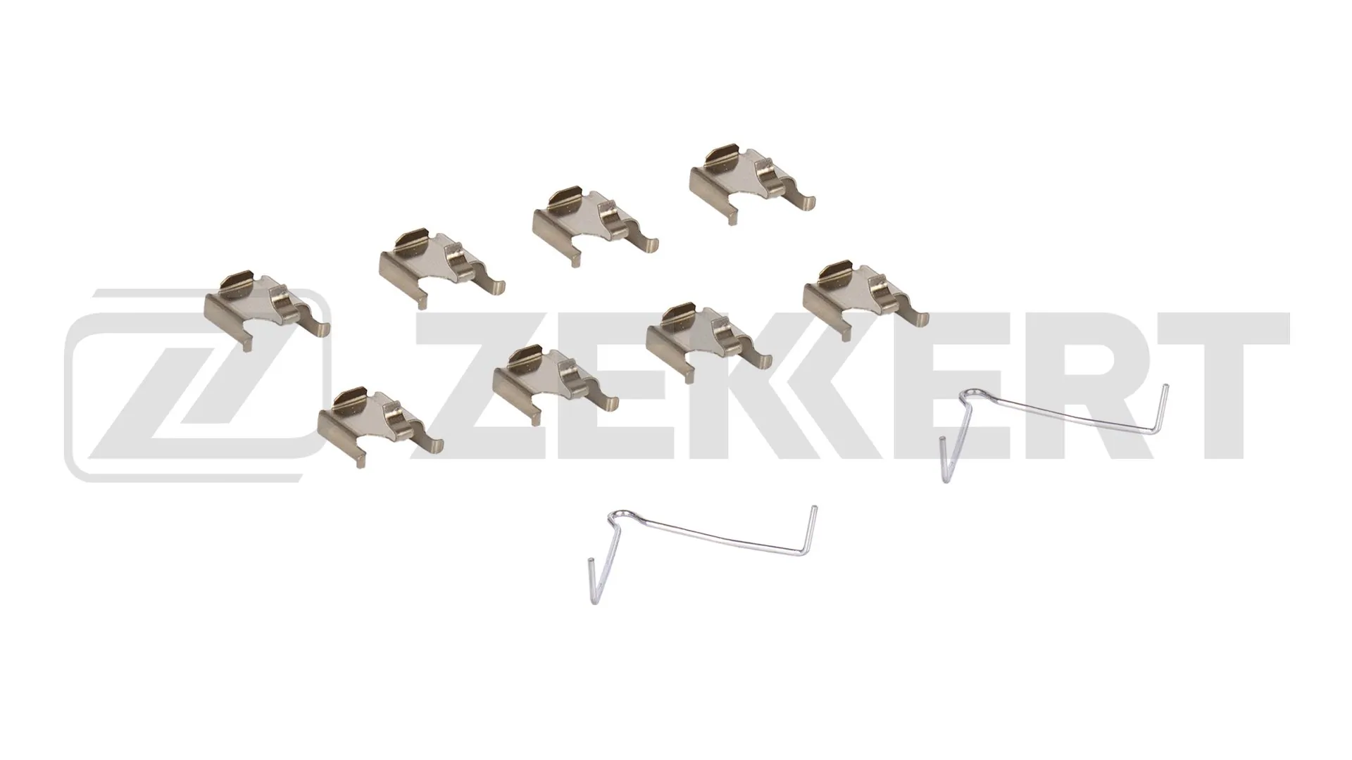 ZEKKERT tartozékkészlet, tárcsafékbetét - BR-1458 - TothCarparts