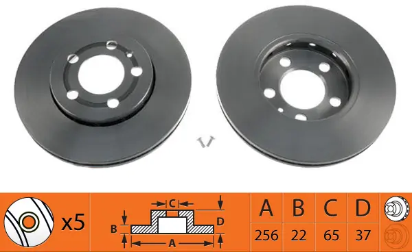 SB féktárcsa - BR33120T - TothCarparts