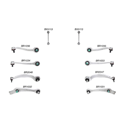 BIRTH javítókészlet, kerékfelfüggesztés - BRAUDI/8 - TothCarparts