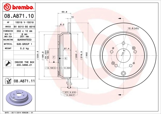 BRECO féktárcsa - BS 6010 - TothCarparts