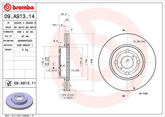 BRECO féktárcsa - BS 8810 - TothCarparts