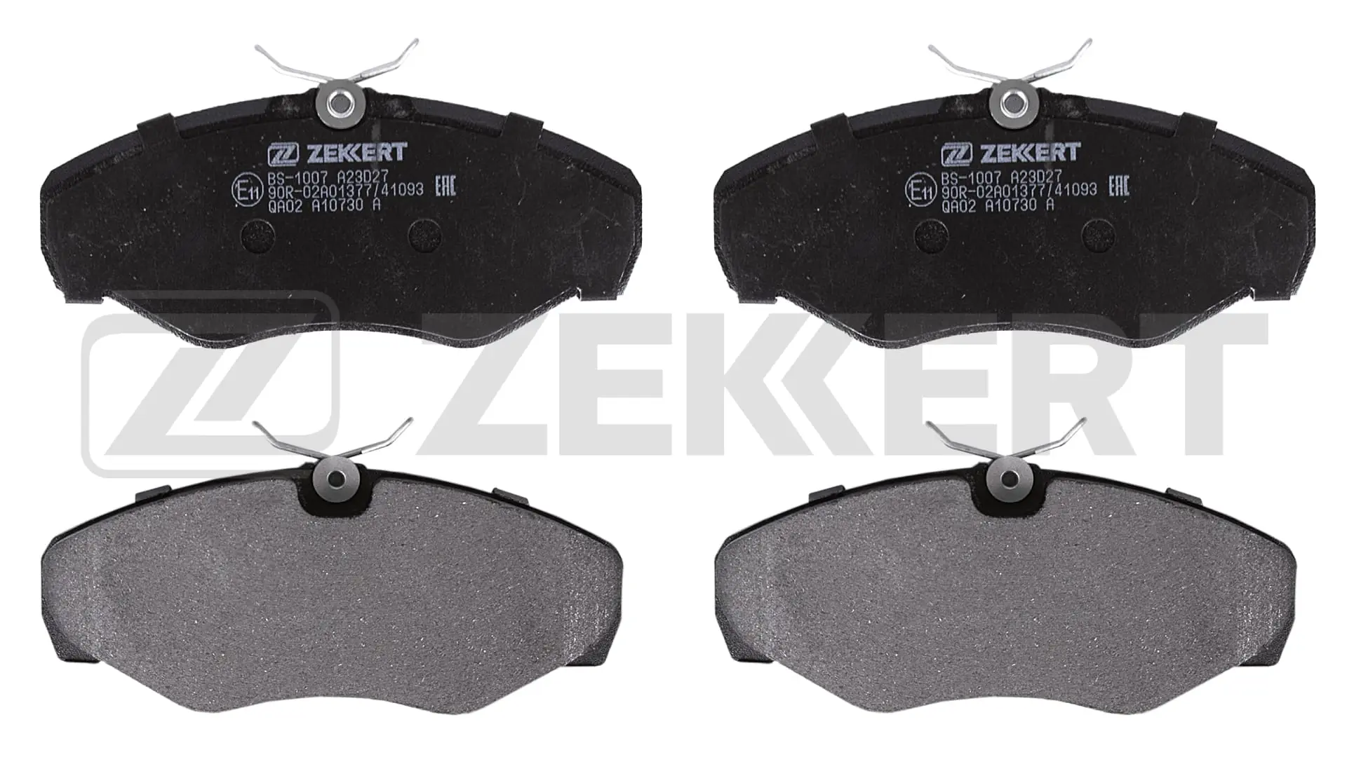 ZEKKERT fékbetétkészlet, tárcsafék - BS-1007 - TothCarparts