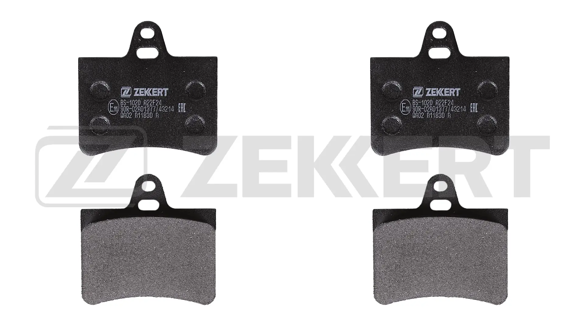 ZEKKERT fékbetétkészlet, tárcsafék - BS-1020 - TothCarparts