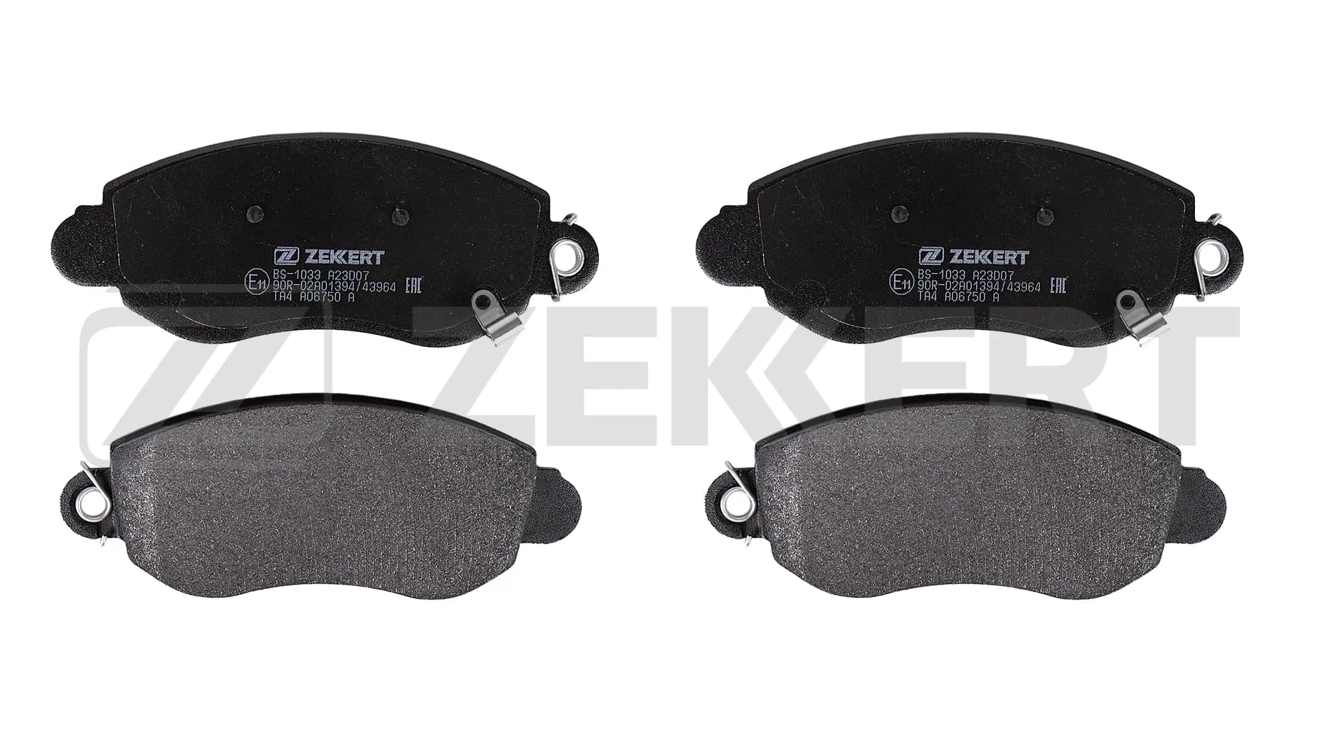 ZEKKERT fékbetétkészlet, tárcsafék - BS-1033 - TothCarparts
