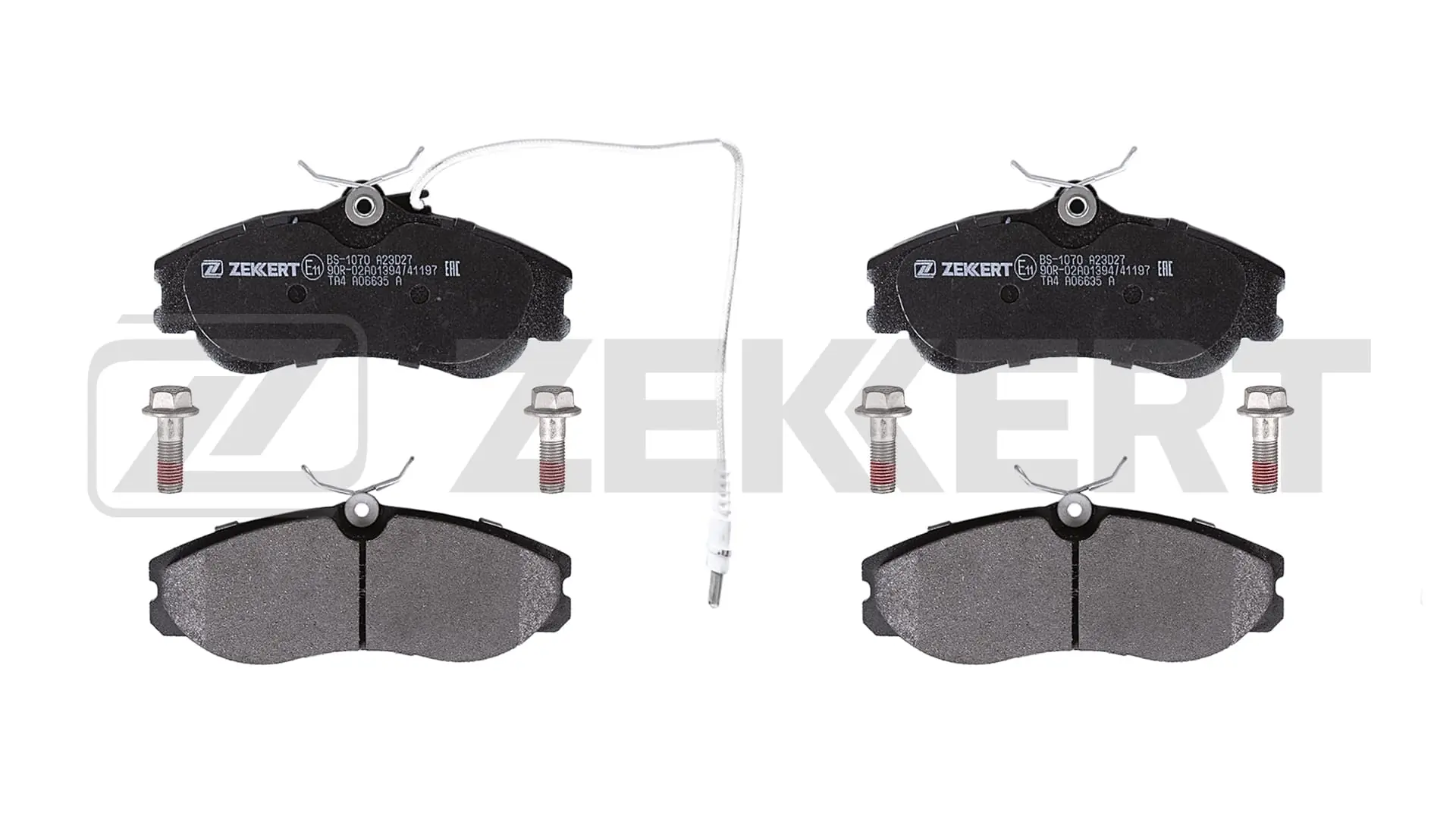 ZEKKERT fékbetétkészlet, tárcsafék - BS-1070 - TothCarparts