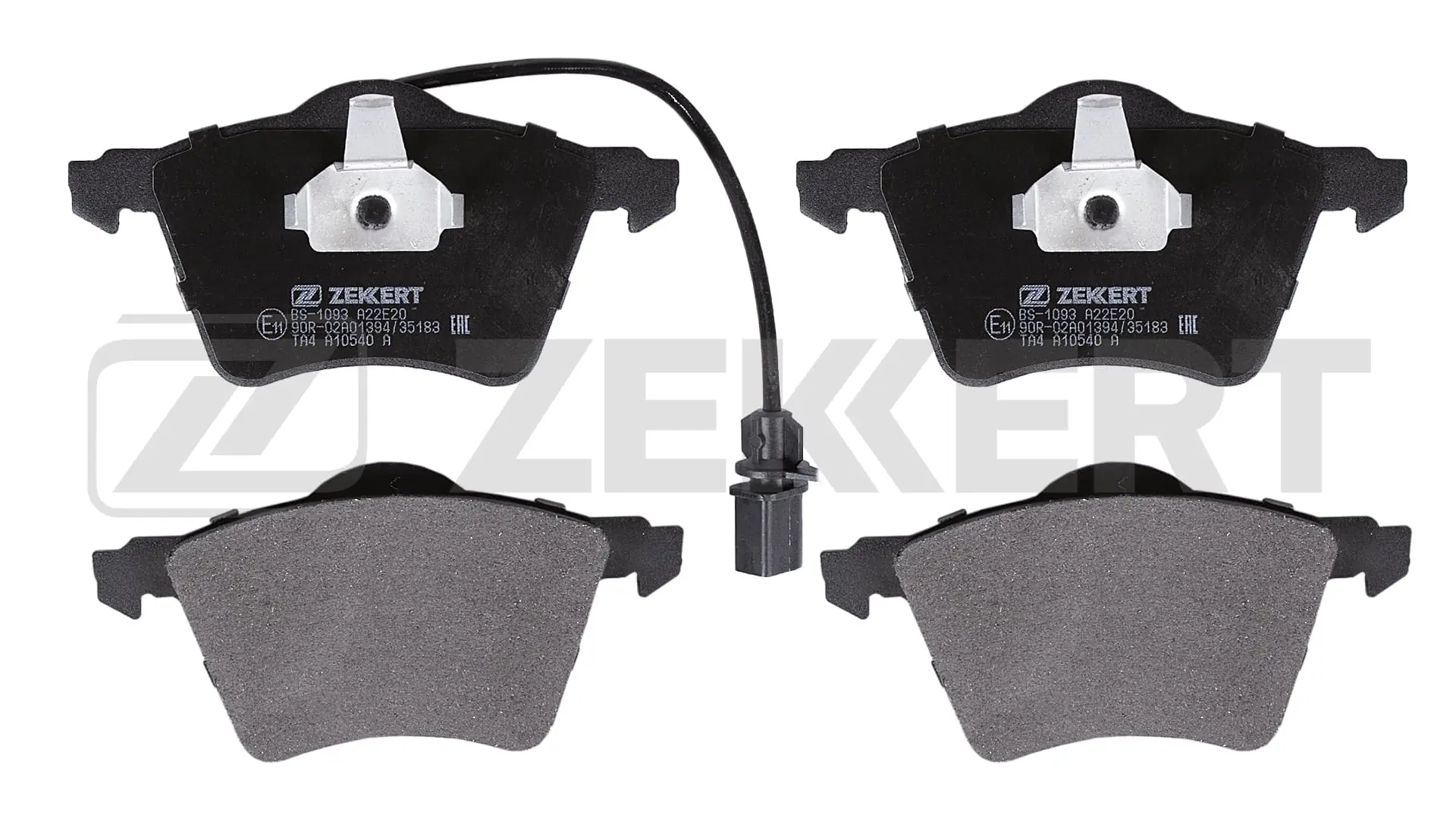 ZEKKERT fékbetétkészlet, tárcsafék - BS-1093 - TothCarparts
