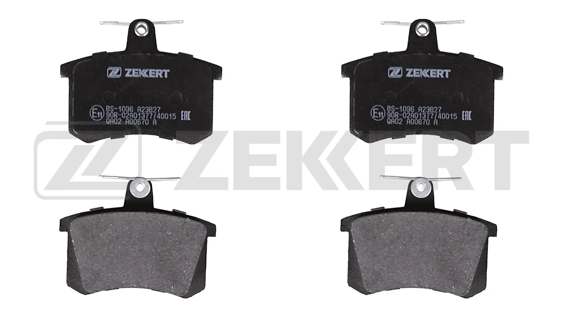 ZEKKERT fékbetétkészlet, tárcsafék - BS-1096 - TothCarparts