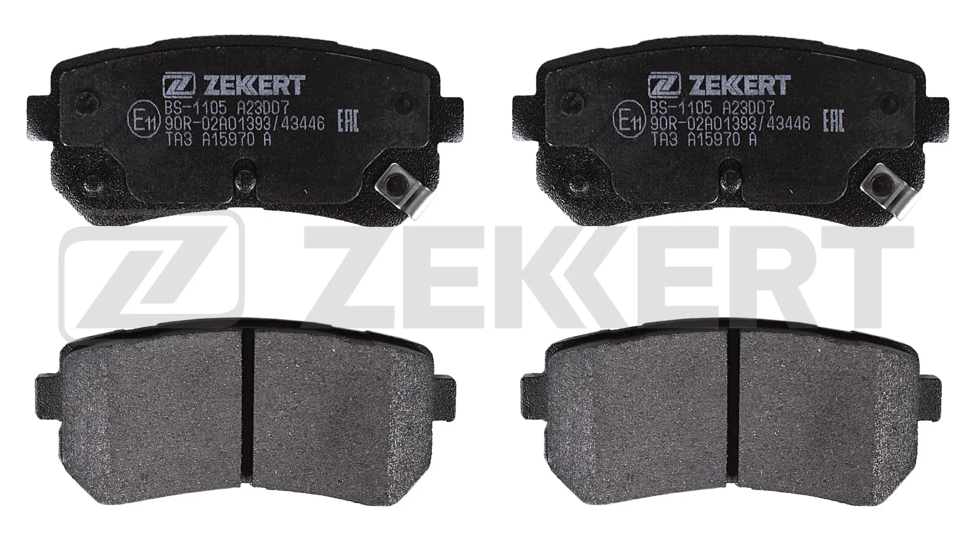 ZEKKERT fékbetétkészlet, tárcsafék - BS-1105 - TothCarparts