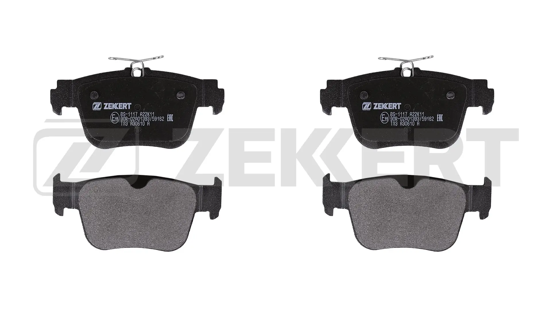ZEKKERT fékbetétkészlet, tárcsafék - BS-1117 - TothCarparts