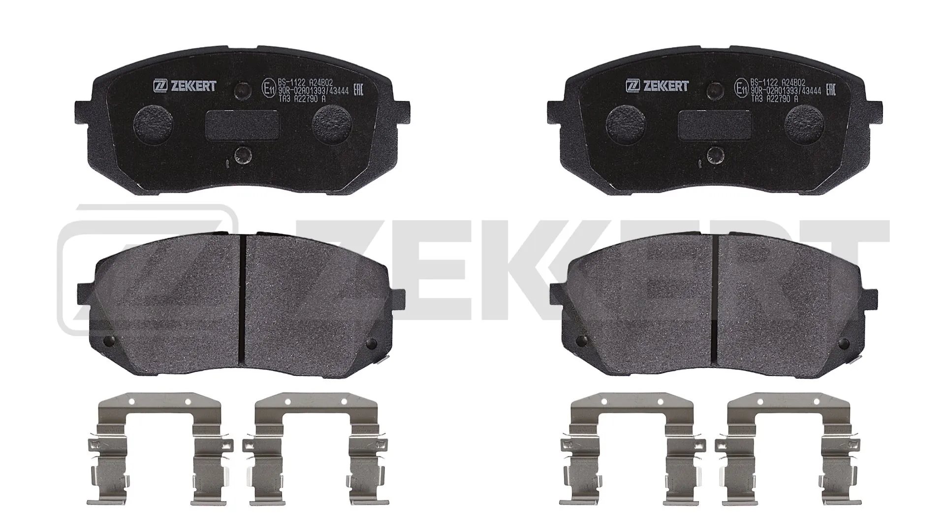 ZEKKERT fékbetétkészlet, tárcsafék - BS-1122 - TothCarparts