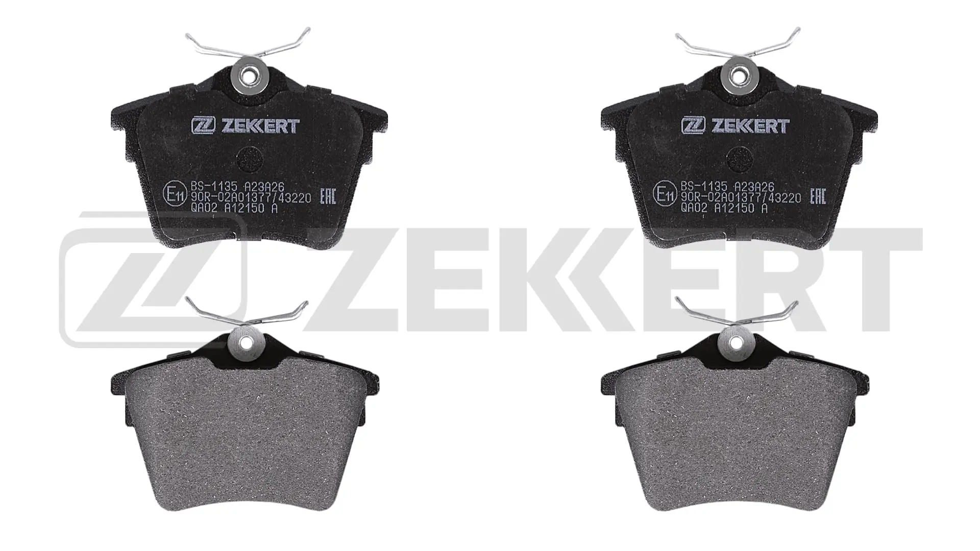 ZEKKERT fékbetétkészlet, tárcsafék - BS-1135 - TothCarparts