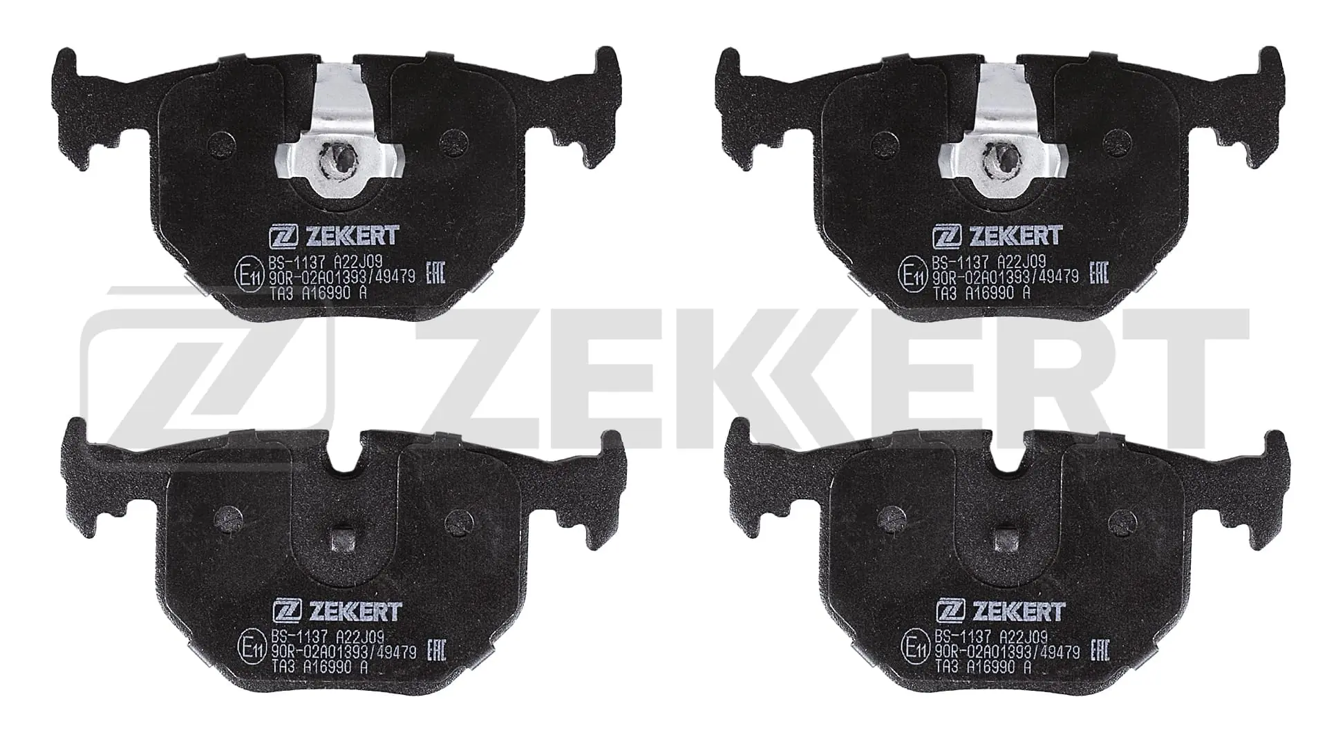 ZEKKERT fékbetétkészlet, tárcsafék - BS-1137 - TothCarparts