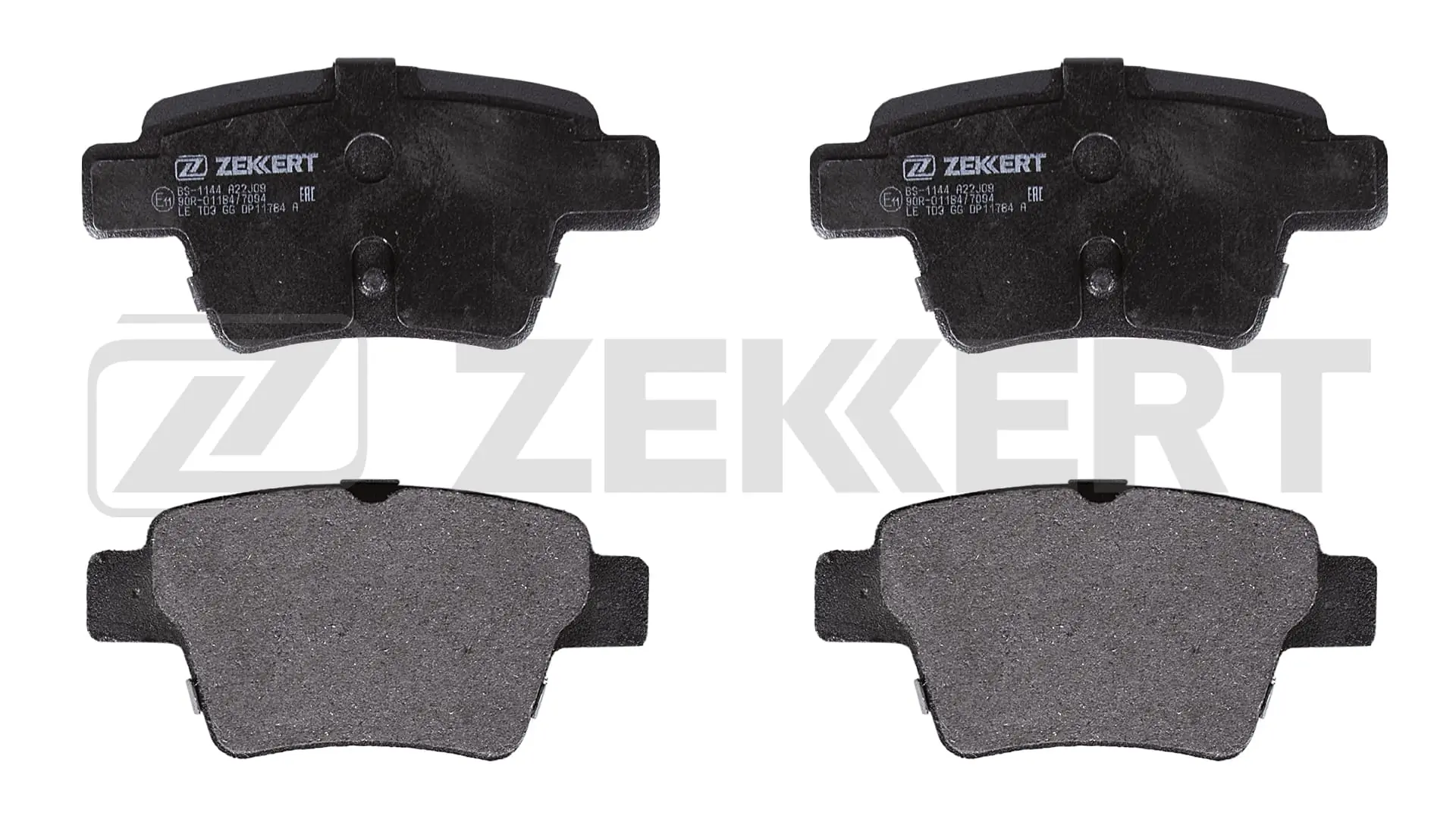 ZEKKERT fékbetétkészlet, tárcsafék - BS-1144 - TothCarparts