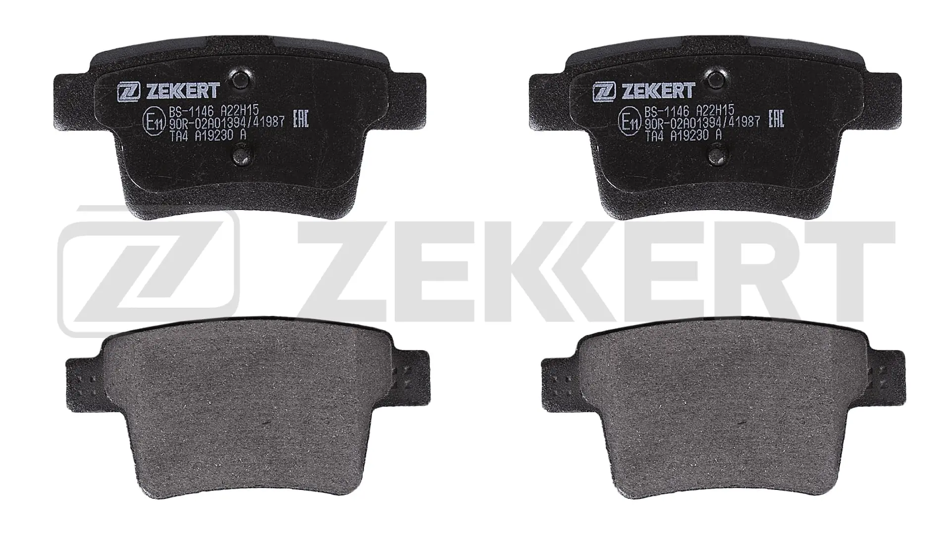 ZEKKERT fékbetétkészlet, tárcsafék - BS-1146 - TothCarparts