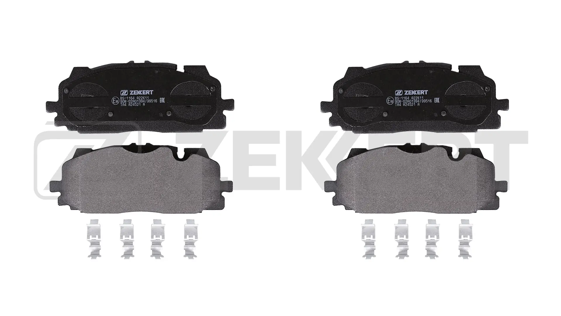 ZEKKERT fékbetétkészlet, tárcsafék - BS-1164 - TothCarparts