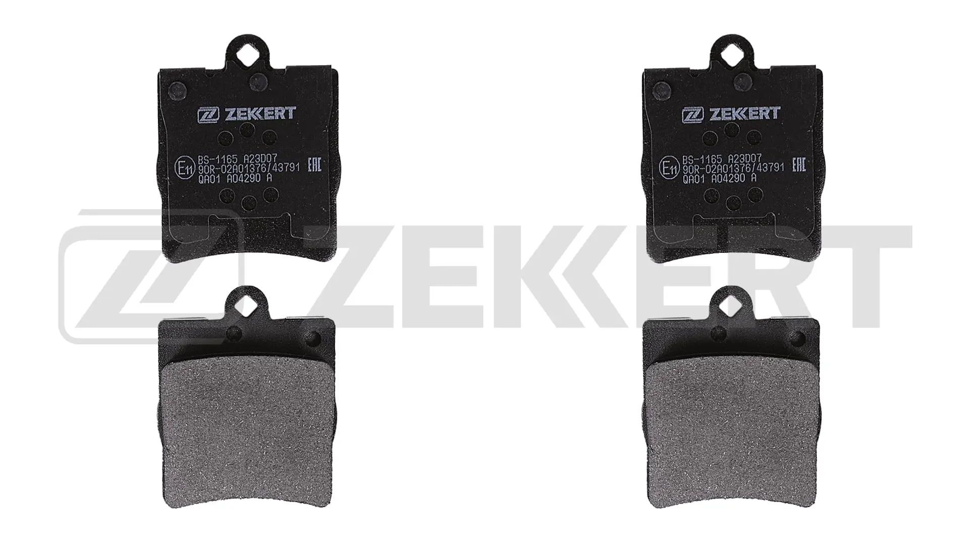 ZEKKERT fékbetétkészlet, tárcsafék - BS-1165 - TothCarparts
