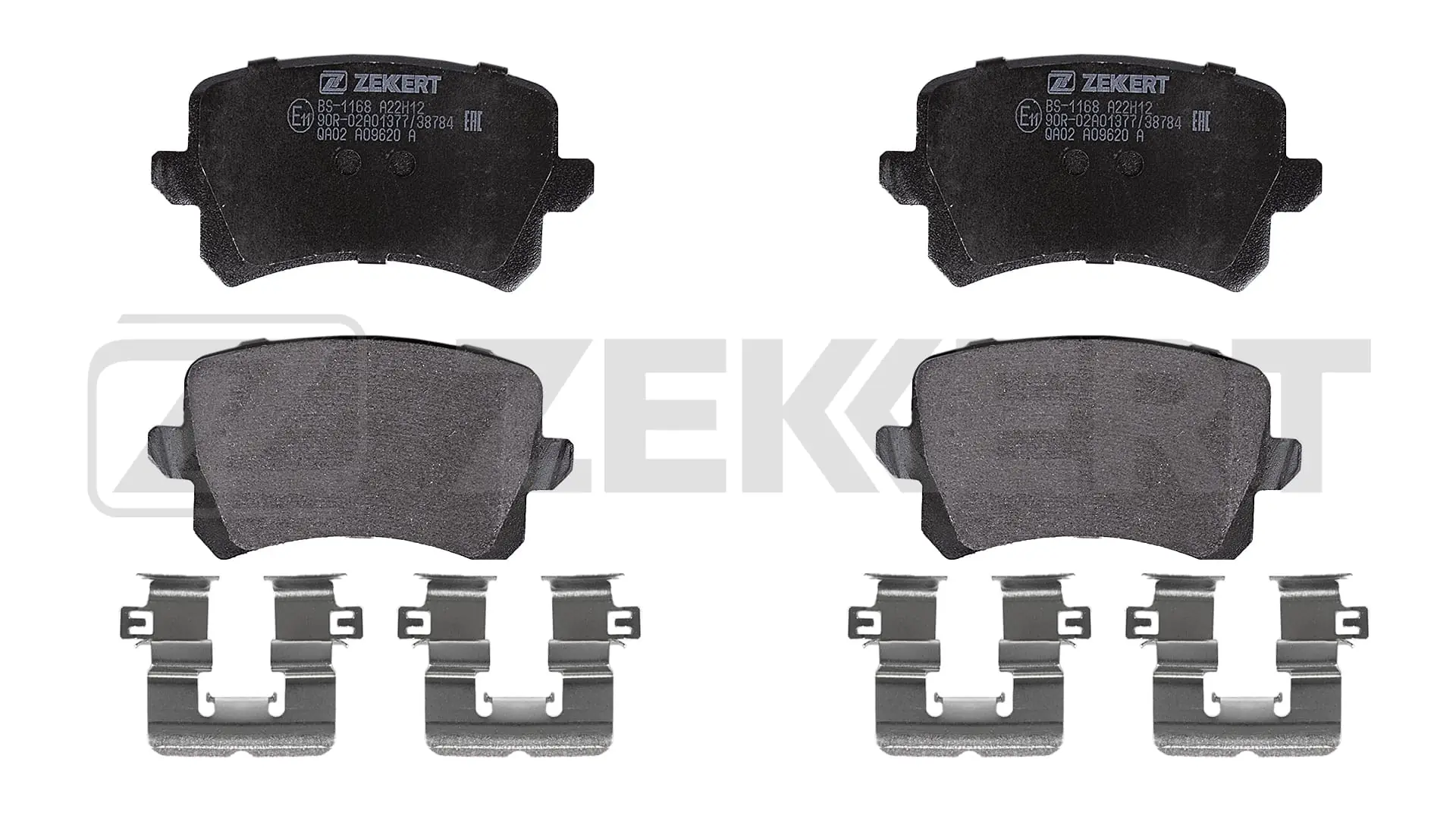 ZEKKERT fékbetétkészlet, tárcsafék - BS-1168 - TothCarparts