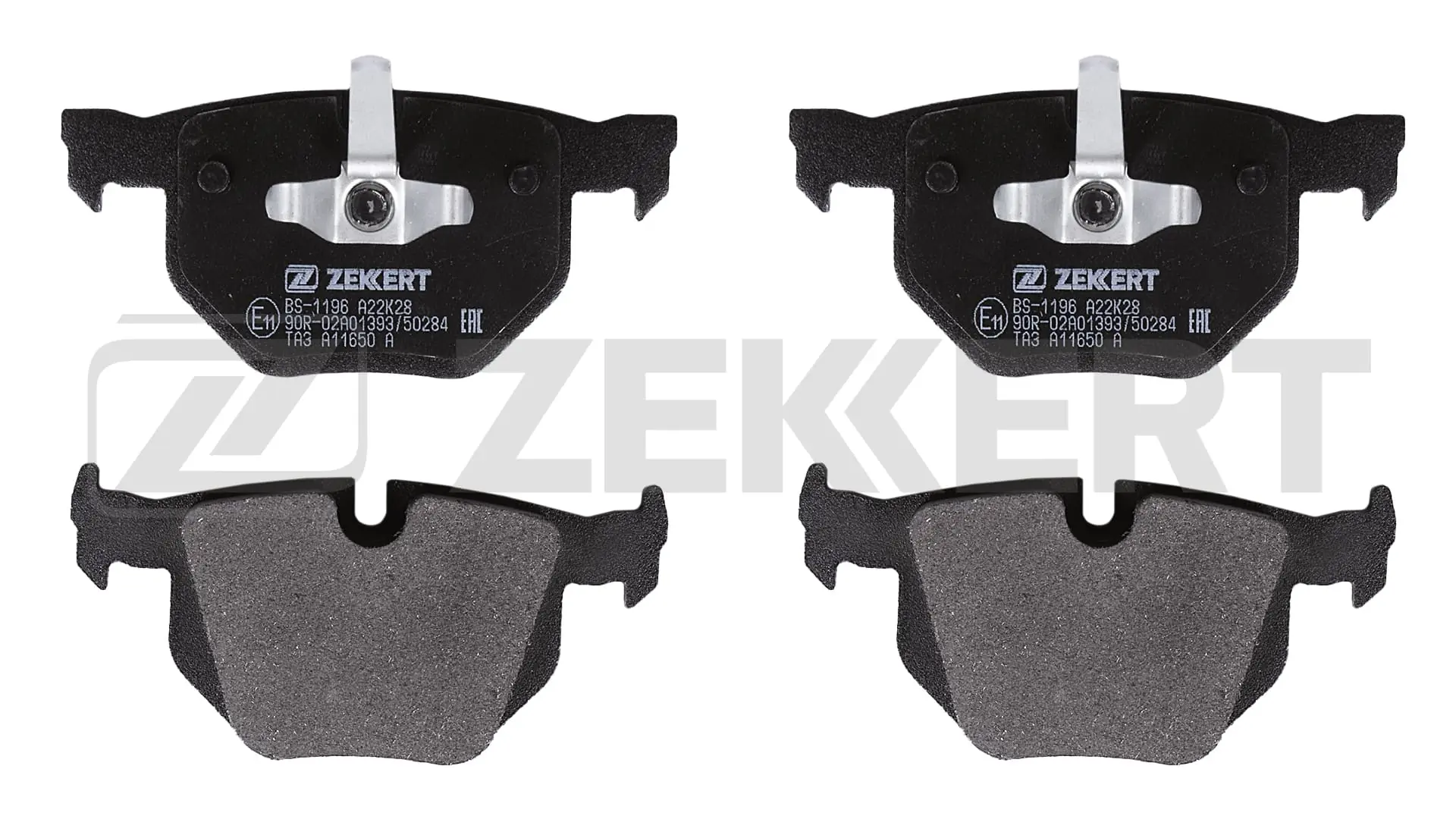 ZEKKERT fékbetétkészlet, tárcsafék - BS-1196 - TothCarparts