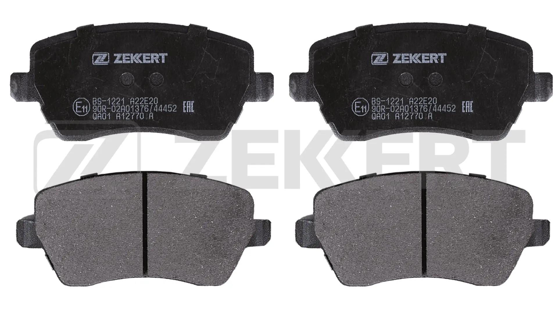 ZEKKERT fékbetétkészlet, tárcsafék - BS-1221 - TothCarparts