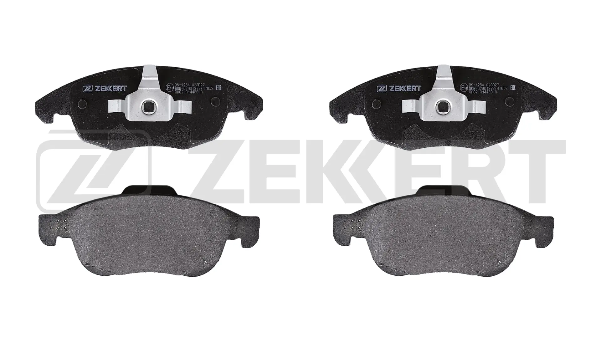 ZEKKERT fékbetétkészlet, tárcsafék - BS-1254 - TothCarparts