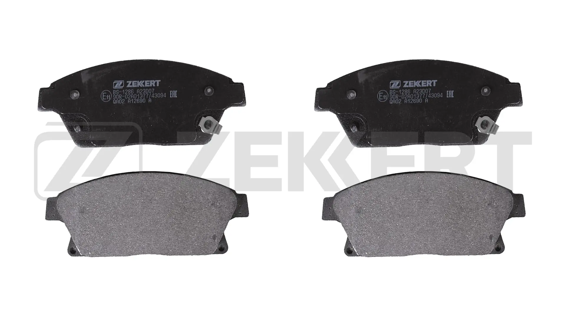 ZEKKERT fékbetétkészlet, tárcsafék - BS-1286 - TothCarparts
