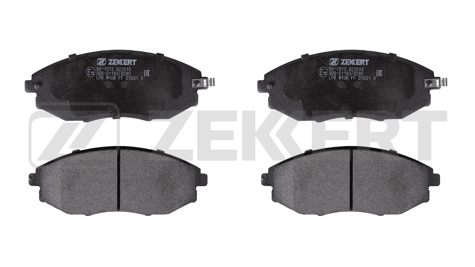 ZEKKERT fékbetétkészlet, tárcsafék - BS-1313 - TothCarparts