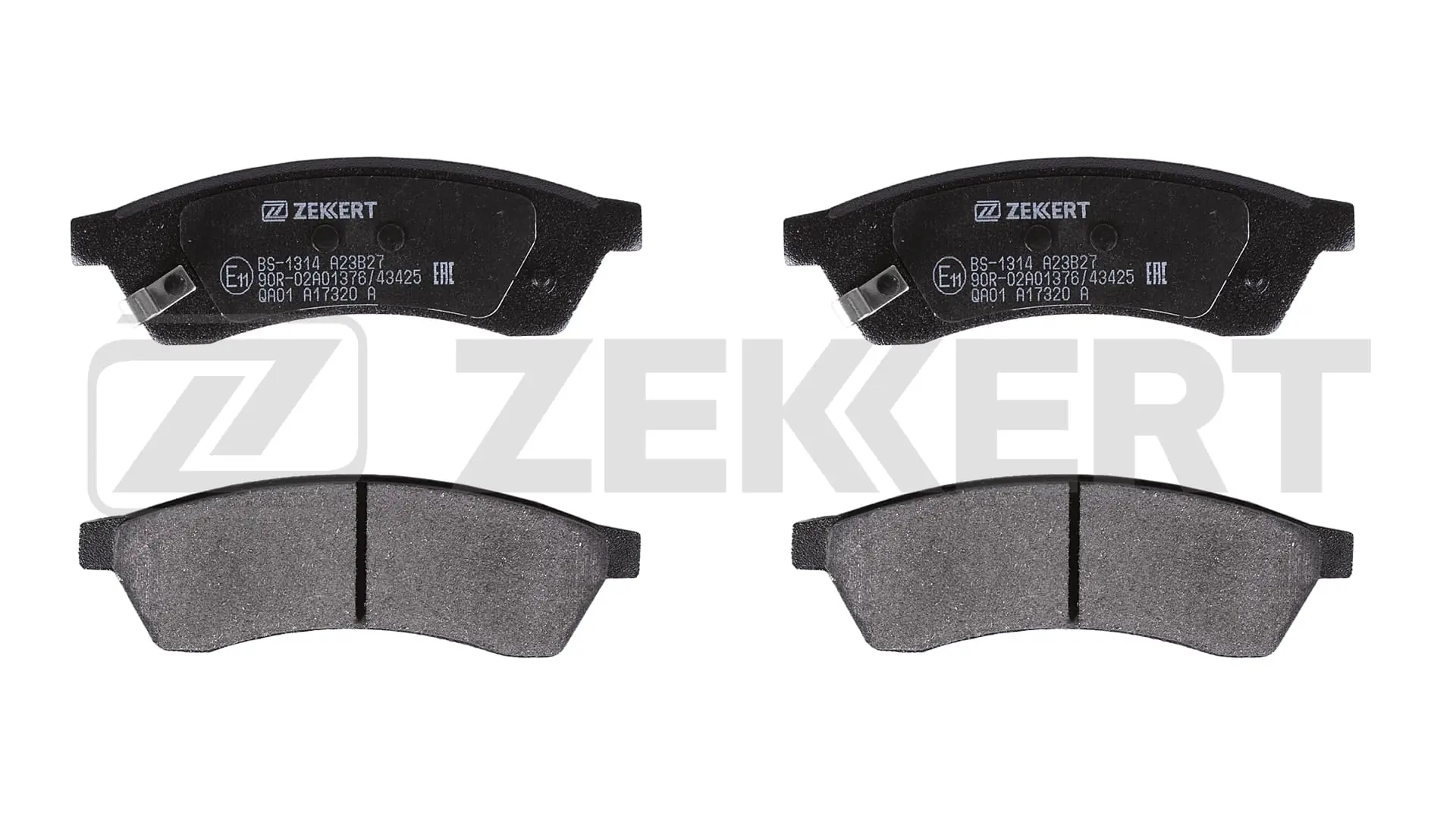 ZEKKERT fékbetétkészlet, tárcsafék - BS-1314 - TothCarparts