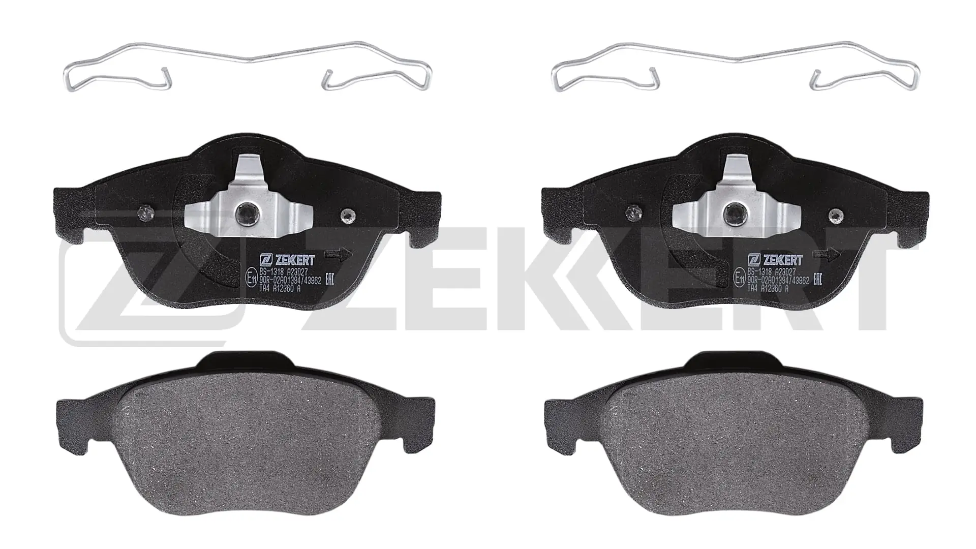 ZEKKERT fékbetétkészlet, tárcsafék - BS-1318 - TothCarparts
