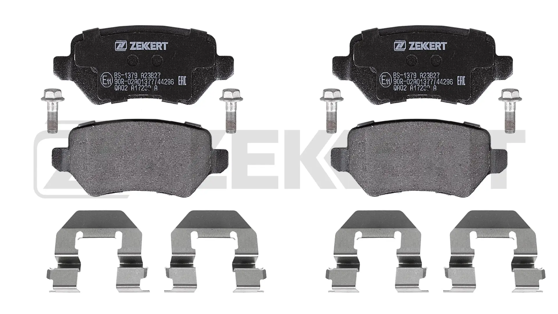 ZEKKERT fékbetétkészlet, tárcsafék - BS-1379 - TothCarparts
