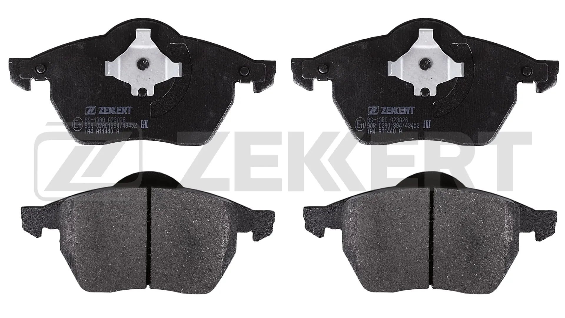 ZEKKERT fékbetétkészlet, tárcsafék - BS-1380 - TothCarparts
