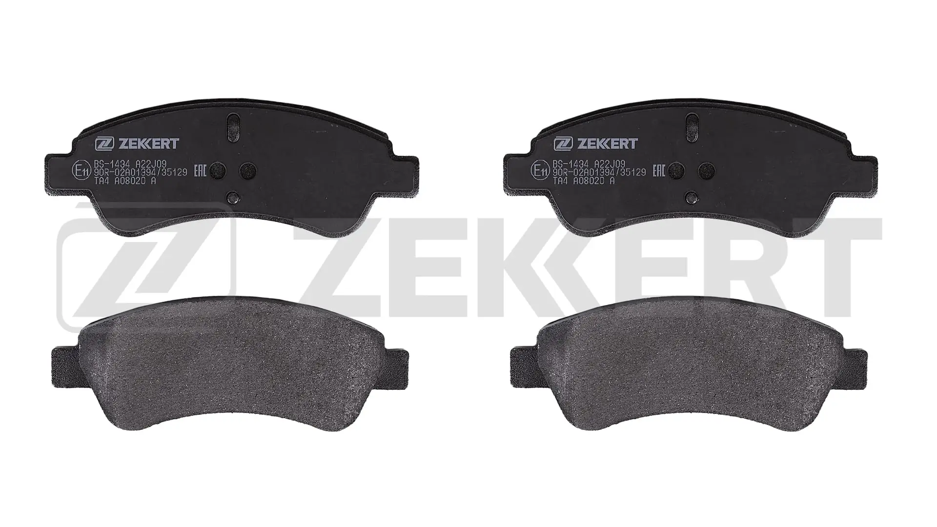 ZEKKERT fékbetétkészlet, tárcsafék - BS-1434 - TothCarparts