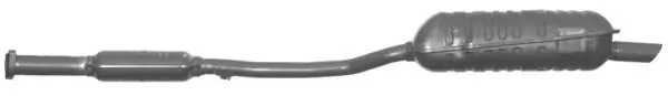 VEGAZ GmbH hátsó hangtompító - BS-156 - TothCarparts
