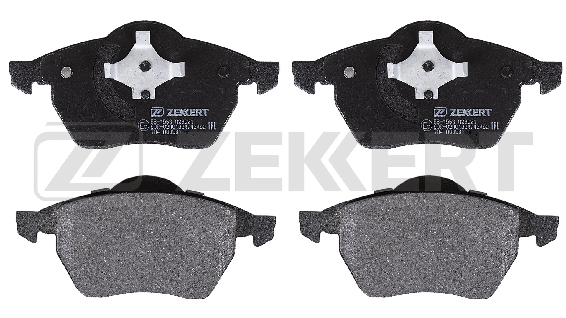 ZEKKERT fékbetétkészlet, tárcsafék - BS-1568 - TothCarparts