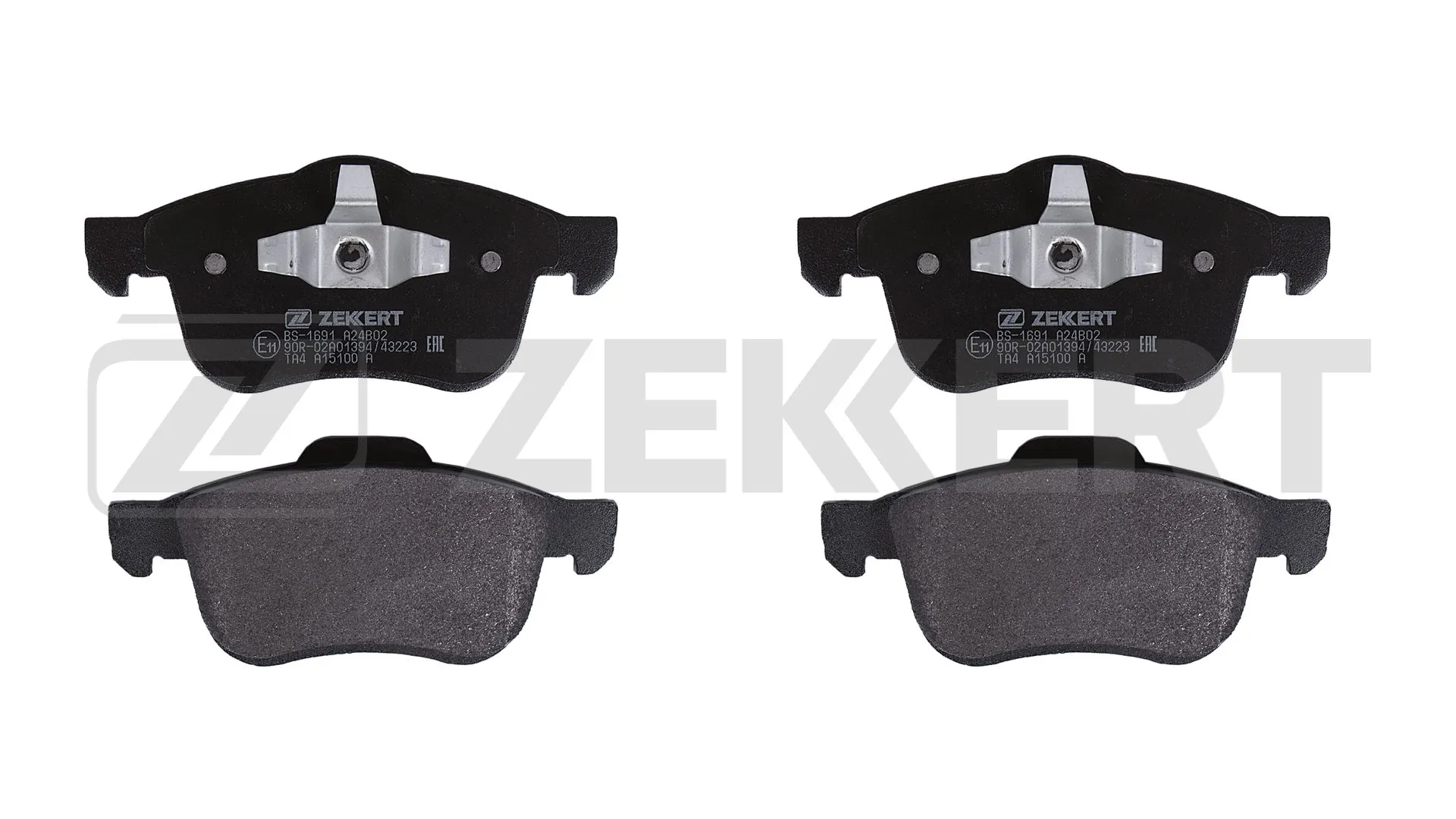 ZEKKERT fékbetétkészlet, tárcsafék - BS-1691 - TothCarparts