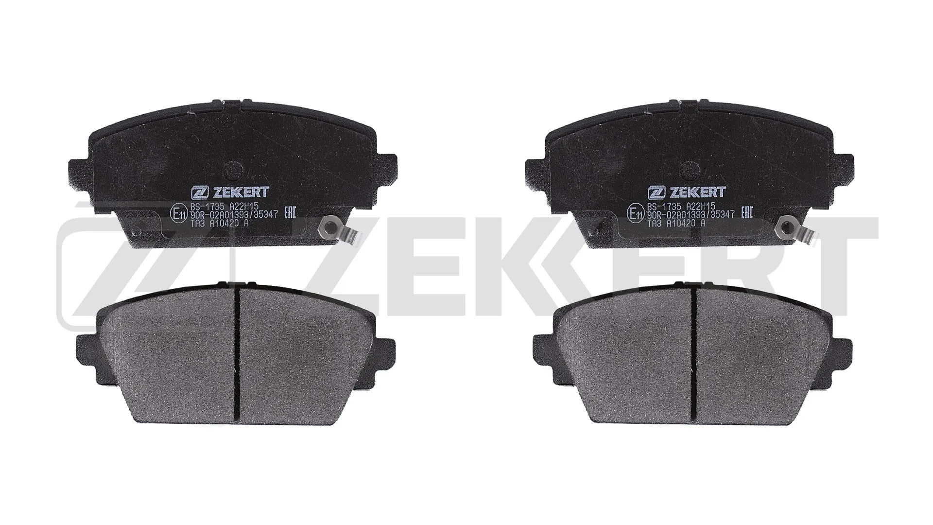 ZEKKERT fékbetétkészlet, tárcsafék - BS-1735 - TothCarparts