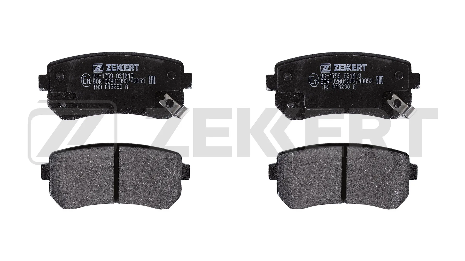 ZEKKERT fékbetétkészlet, tárcsafék - BS-1759 - TothCarparts